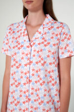 Εμπριμέ Κουμπωτό Νυχτικό - Image 3