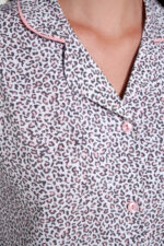 Εμπριμέ Κουμπωτό Νυχτικό - Image 3