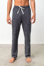 Ριγέ Μακρύ Παντελόνι - Image 3