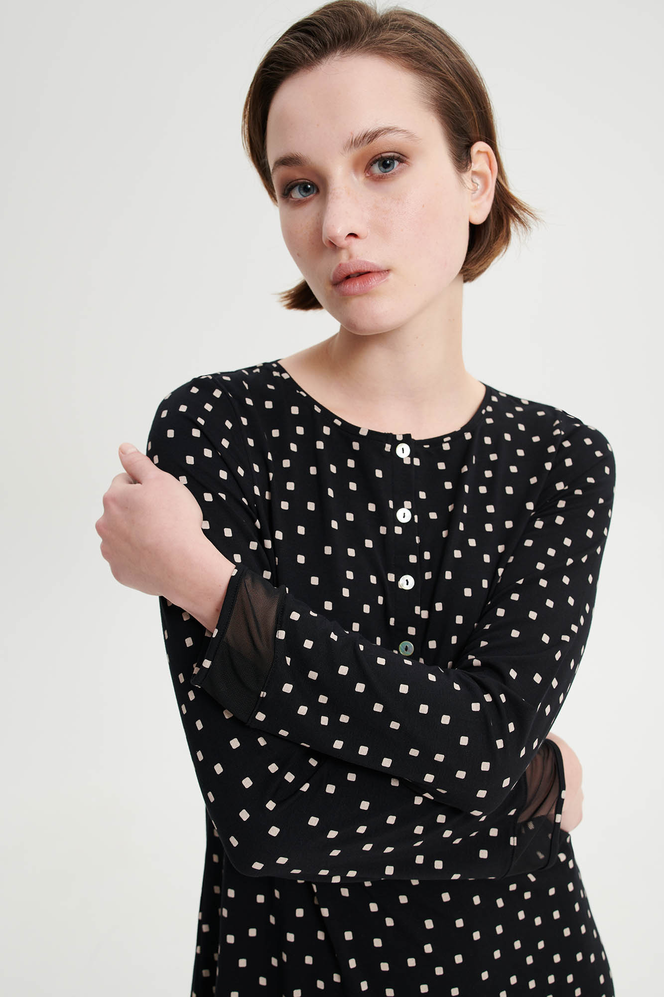 Νυχτικό με Μακρύ Μανίκι