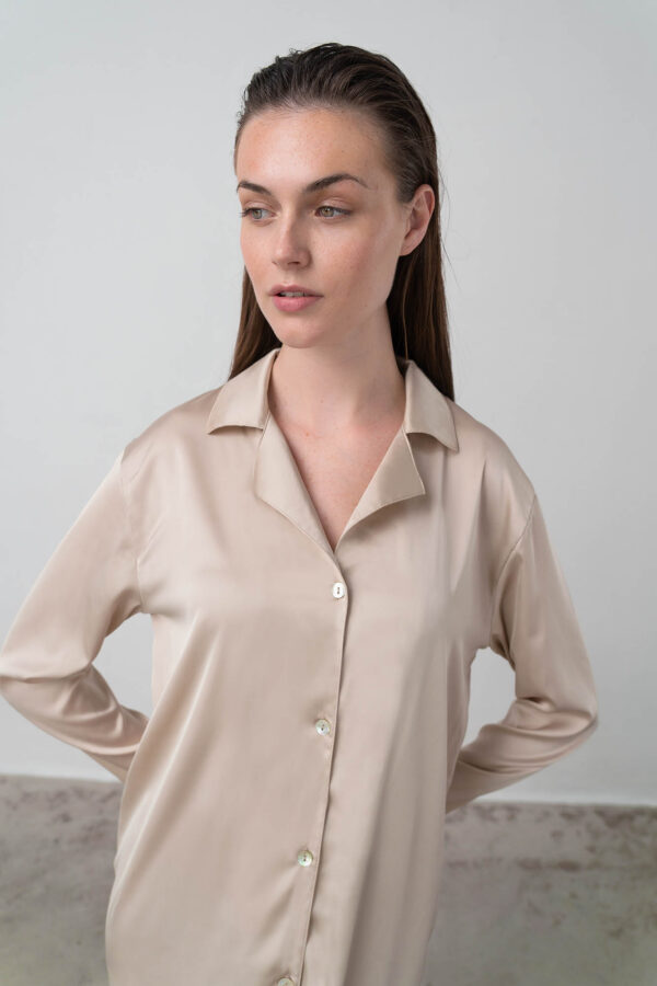 Νυχτικό με Μακρύ Μανίκι