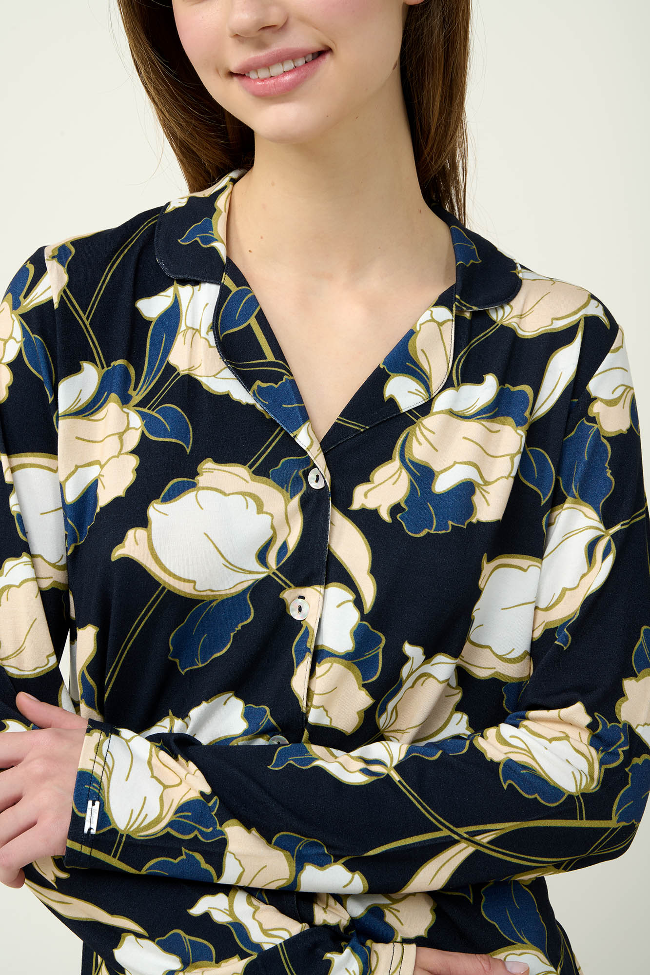 Κουμπωτή Γυναικεία Πυτζάμα Viscose