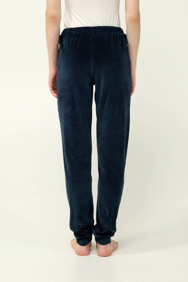 Γυναικείο Velvet Παντελόνι με Μανσέτες