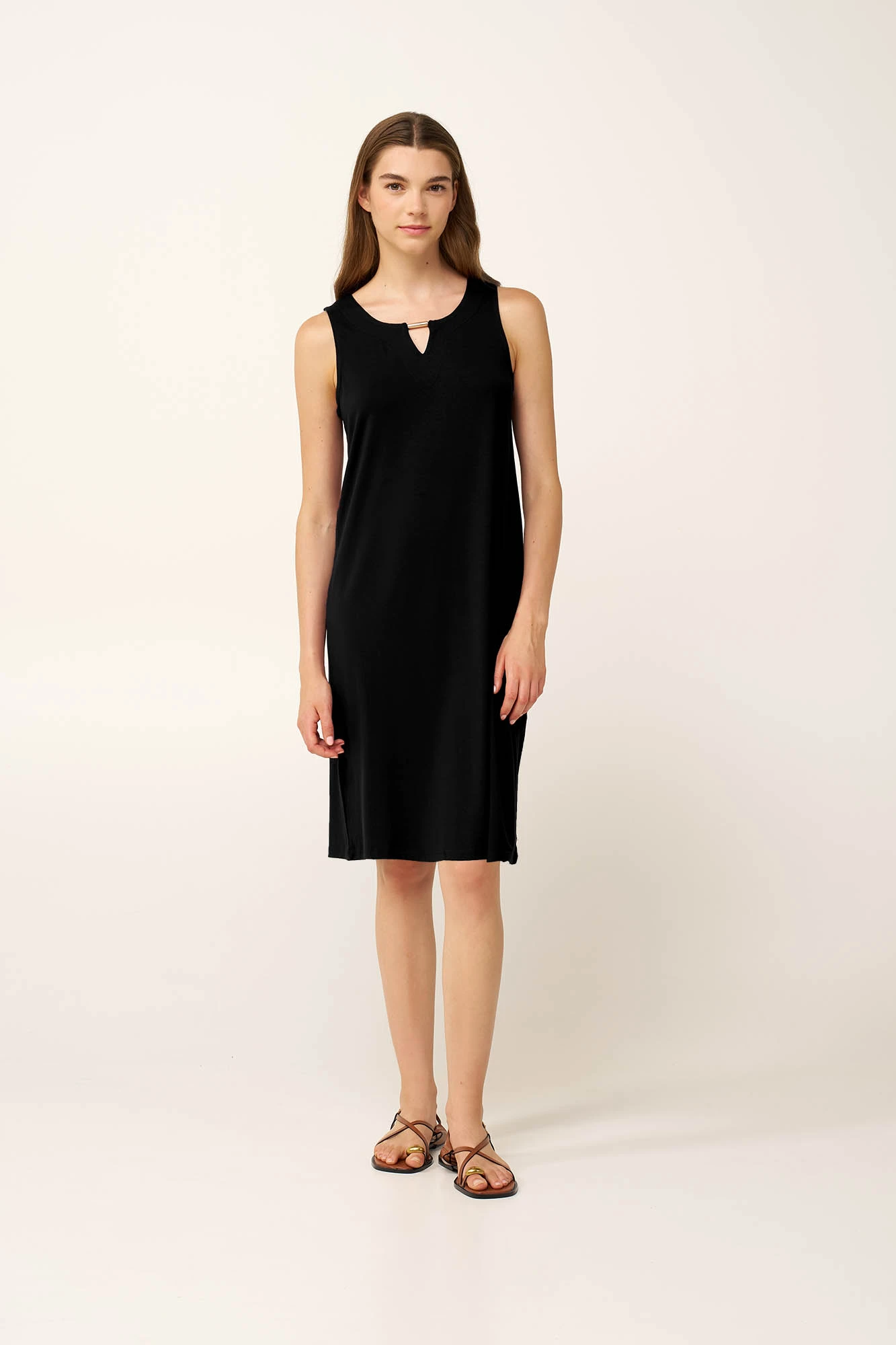 3_0369303861 Αμάνικο Καλοκαιρινό Φόρεμα Viscose