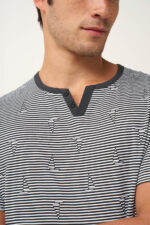 Ανδρική Καλοκαιρινή Πυτζάμα με Ρίγες - Image 3