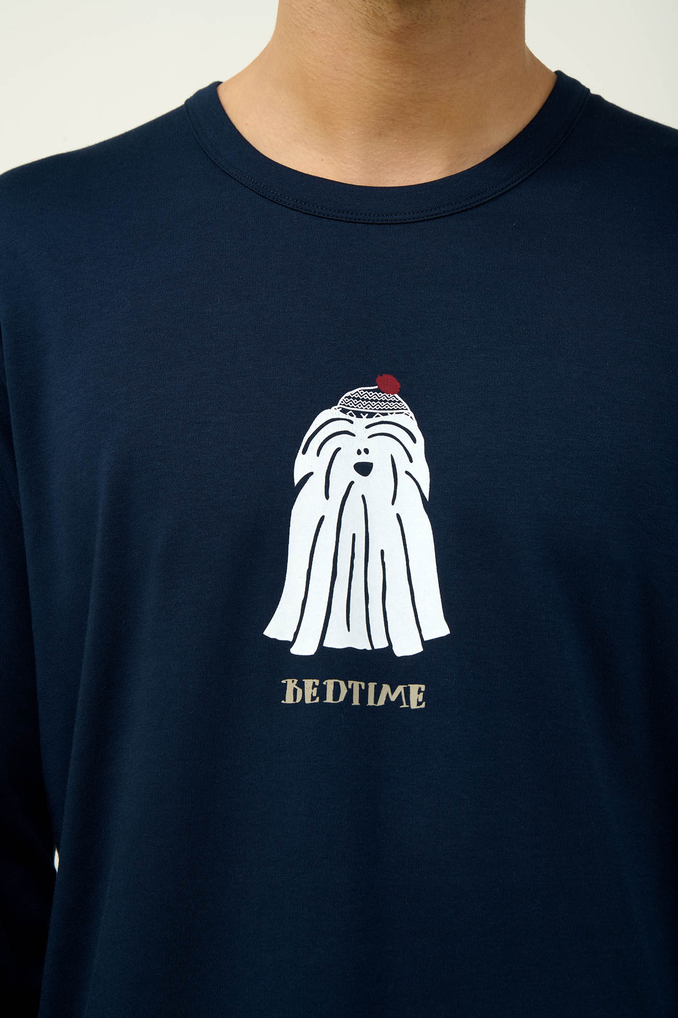 Ανδιρκή Βαμβακερή Πυτζάμα με Μανσέτες