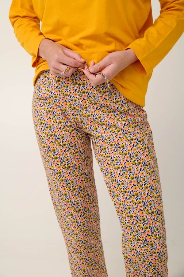 Φλοράλ Γυναικείες Πυτζάμες από Βαμβάκι