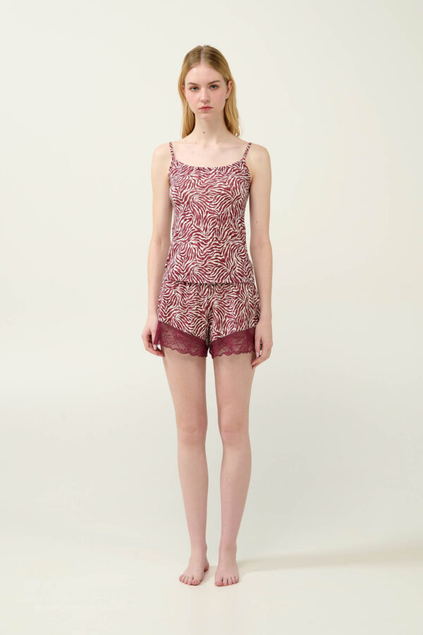 Micromodal Cheeky Σορτσάκι με Δαντέλα