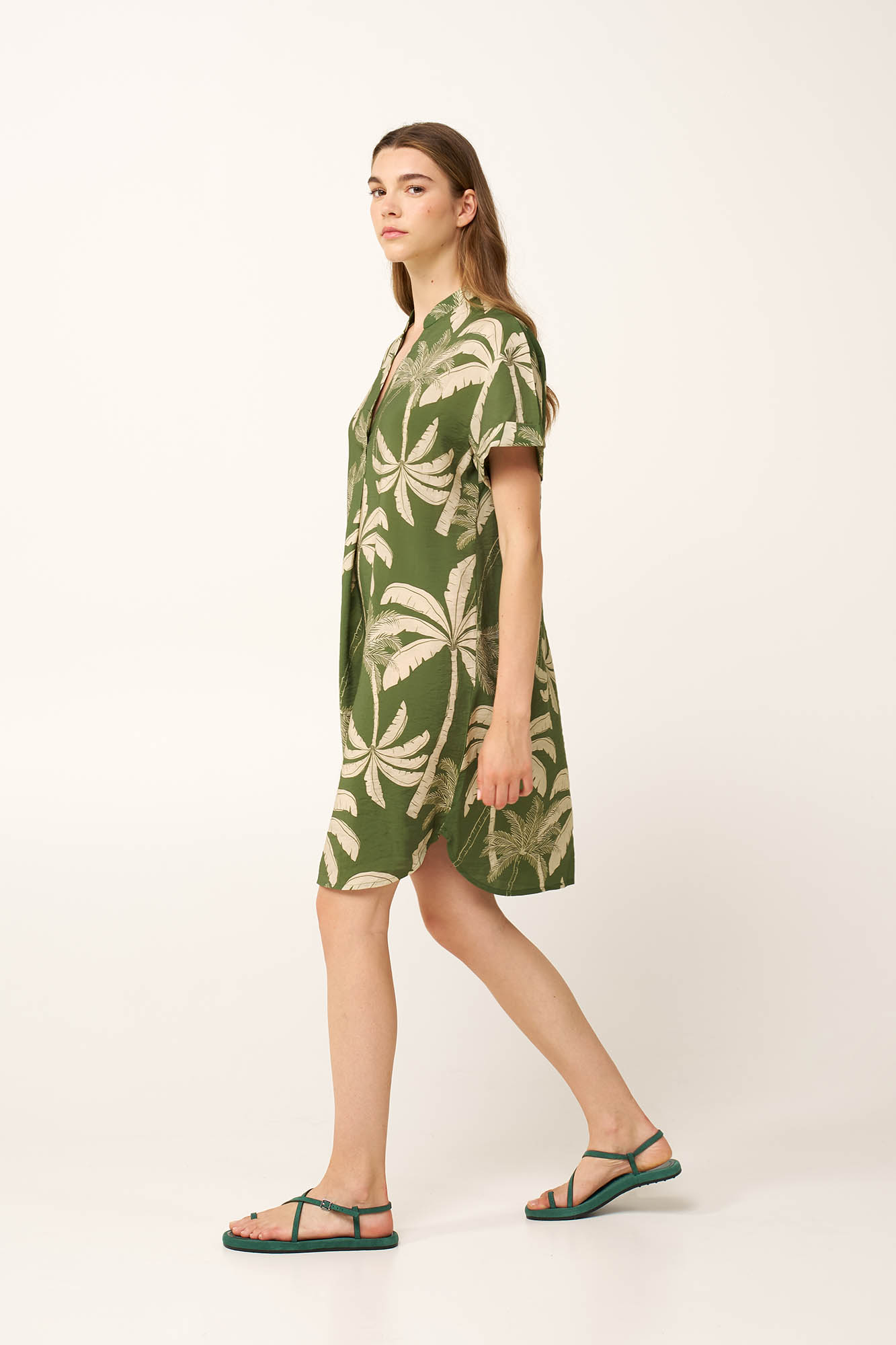 Καλοκαιρινό Tropic Φόρεμα με V