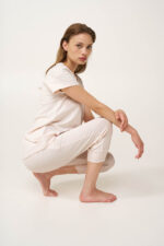 Βαμβακερό Γυναικείο Κάπρι Παντελόνι - Image 3