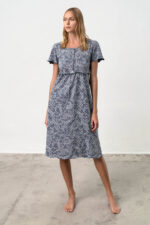 Κοντομάνικο Νυχτικό με Πατιλέτα - Image 3