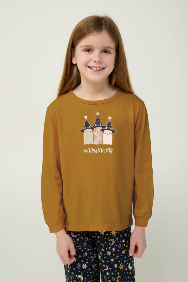 Παιδική Βαμβακερή Πυτζάμα με Μανσέτες