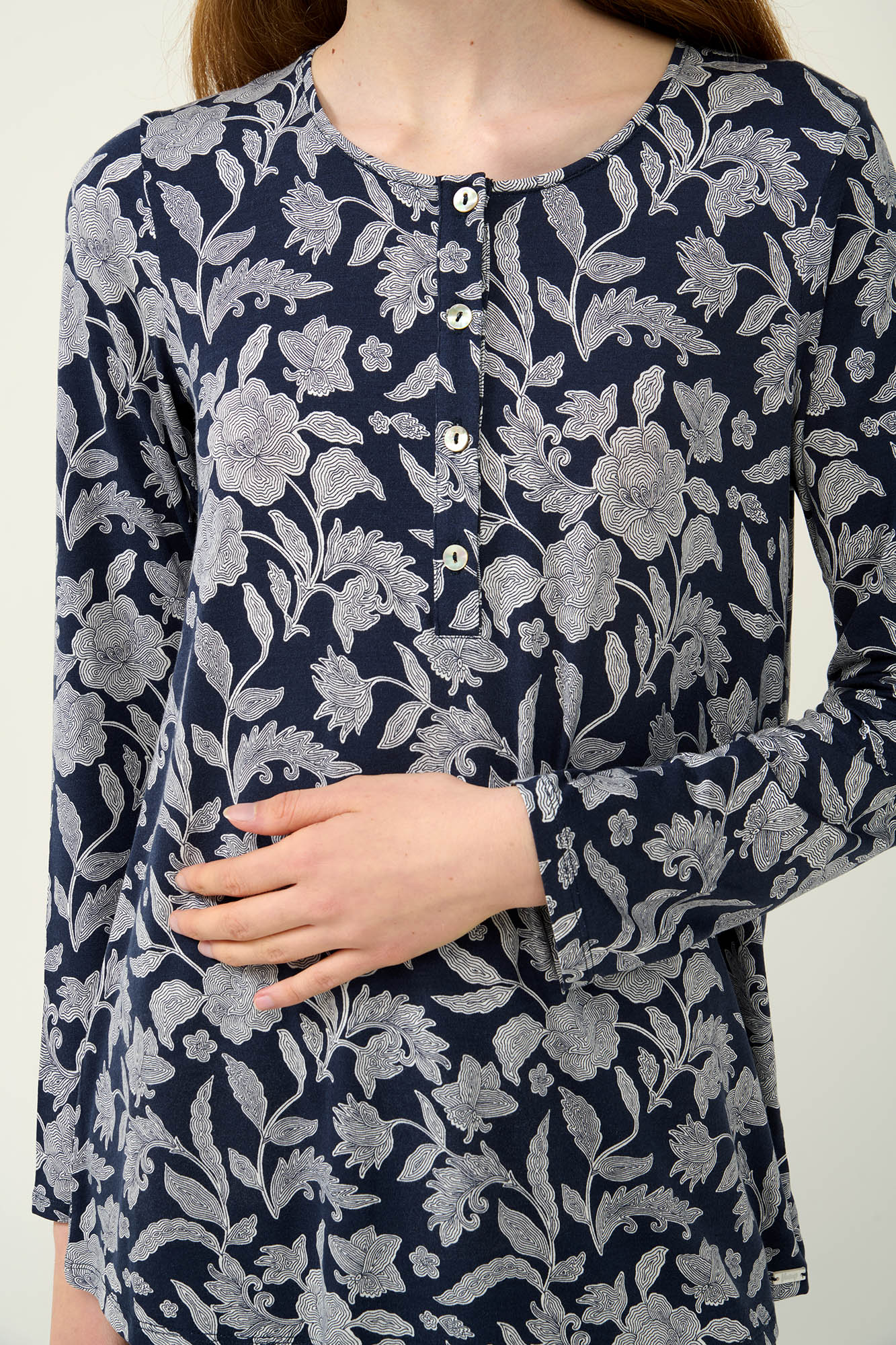 Γυναικεία Πυτζάμα Micromodal με Πατιλέτα