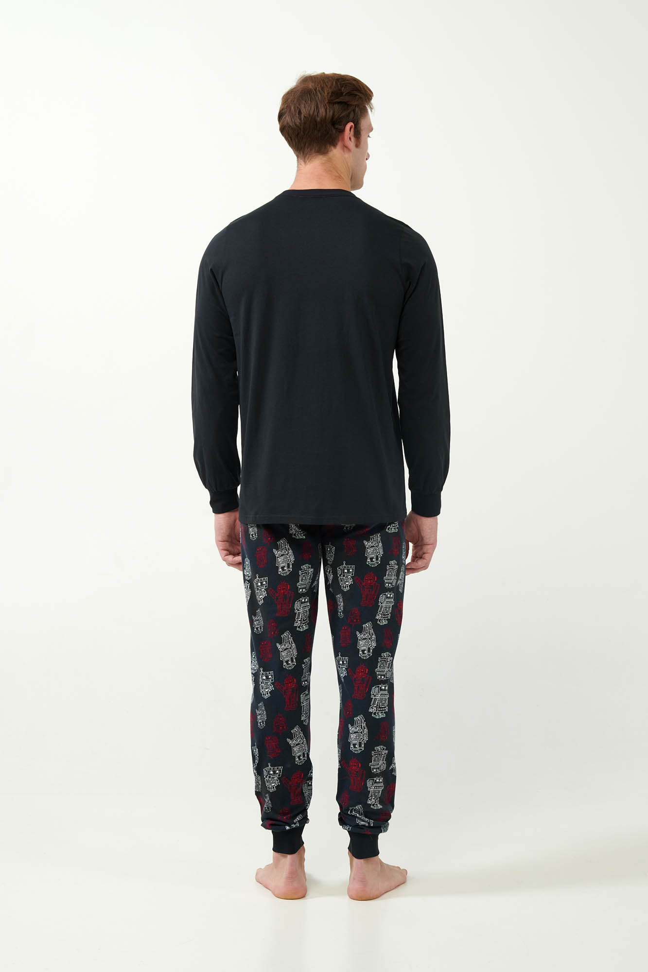 3_0557810978 Πυτζάμα S. Jersey με Μοτίβο Ρομπότ