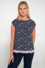 Πυτζάμα με Κάπρι Παντελόνι - Image 3