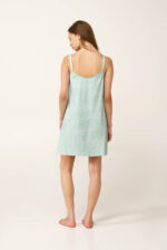 Βαμβακερό Νυχτικό με Τιράντες - Image 3