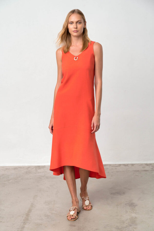 Μακρύ Αμάνικο Φόρεμα