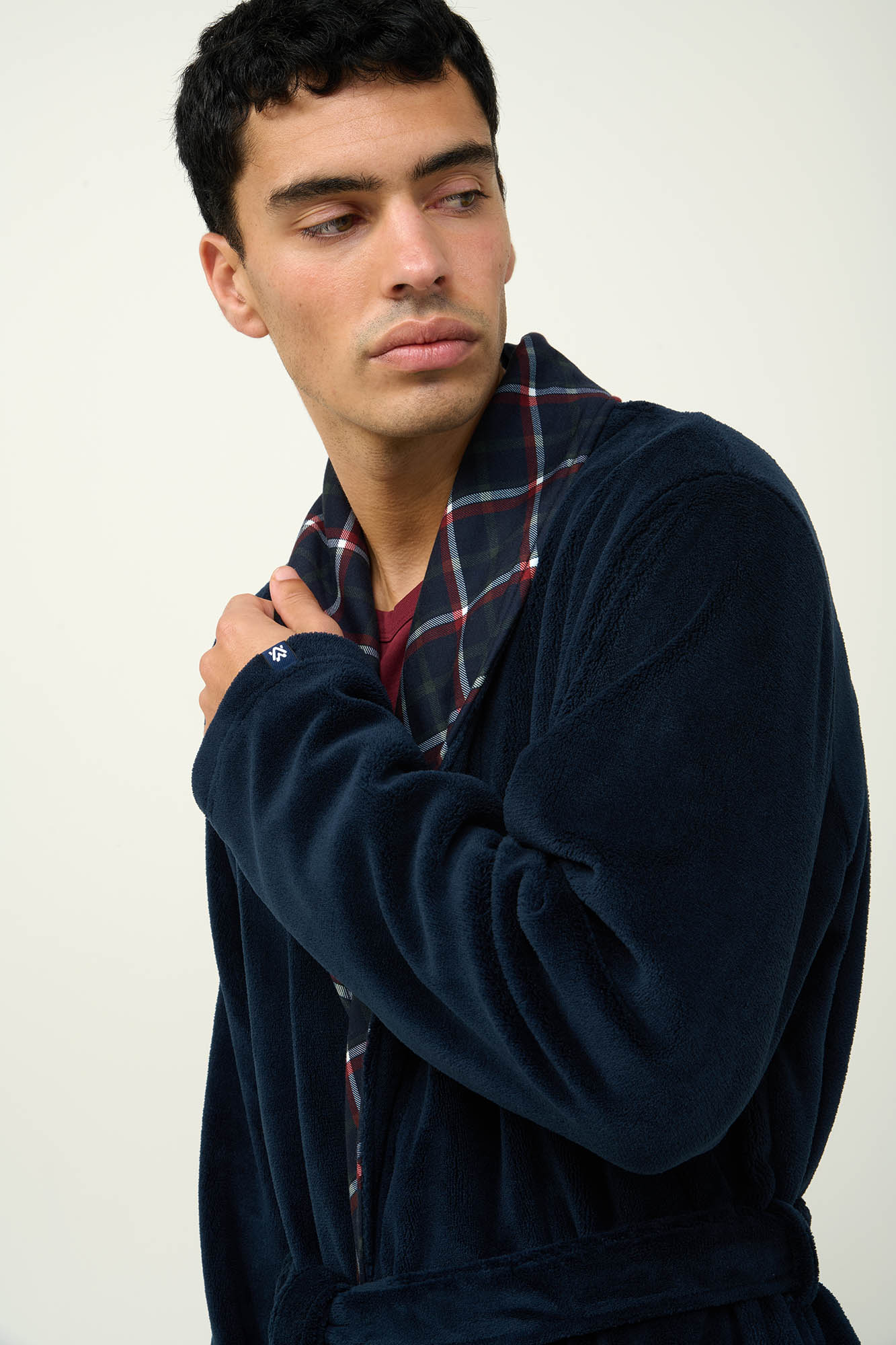 Μακριά Ανδρική Fleece Ρόμπα