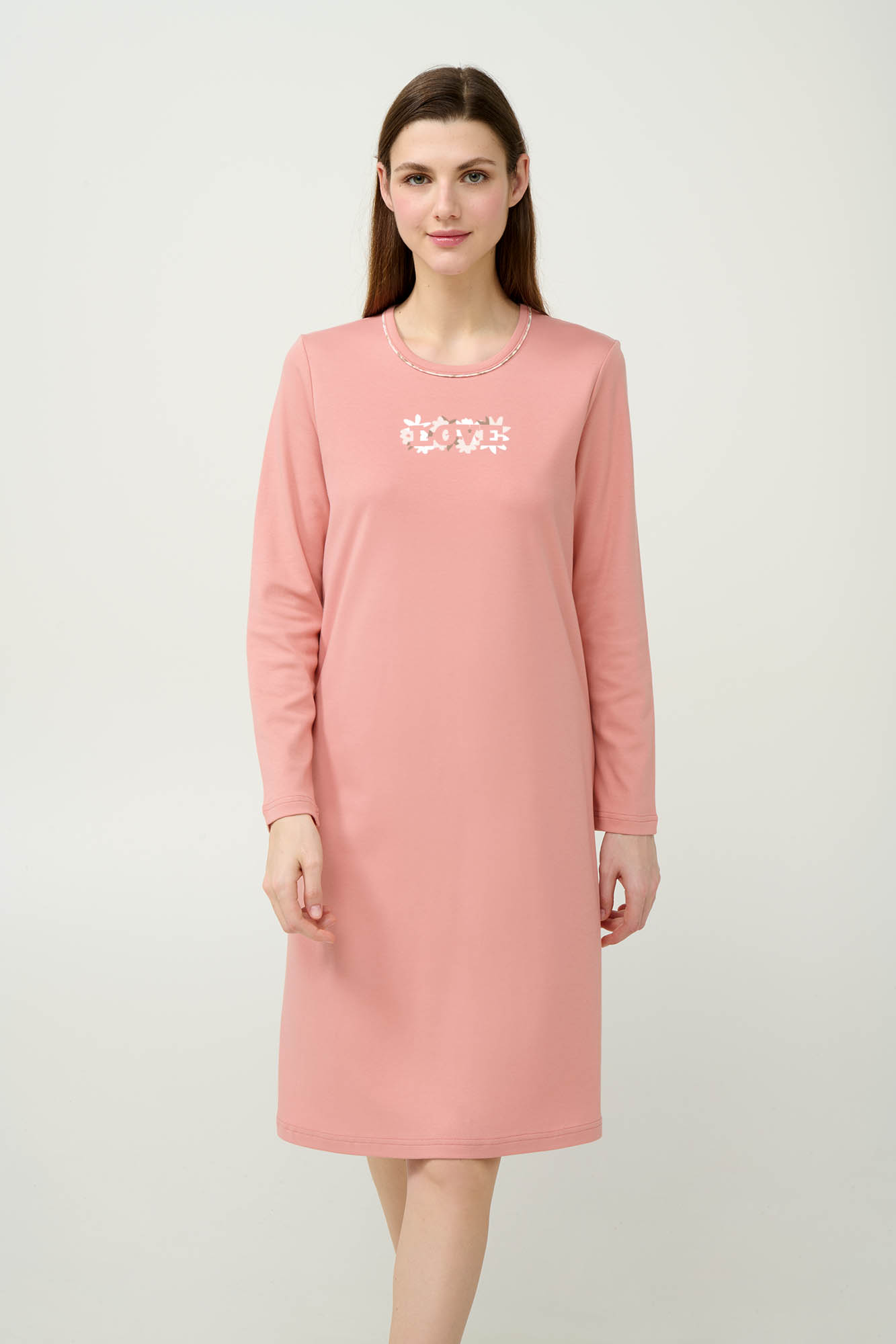 Χειμερινό Γυναικείο Βαμβακερό Νυχτικό