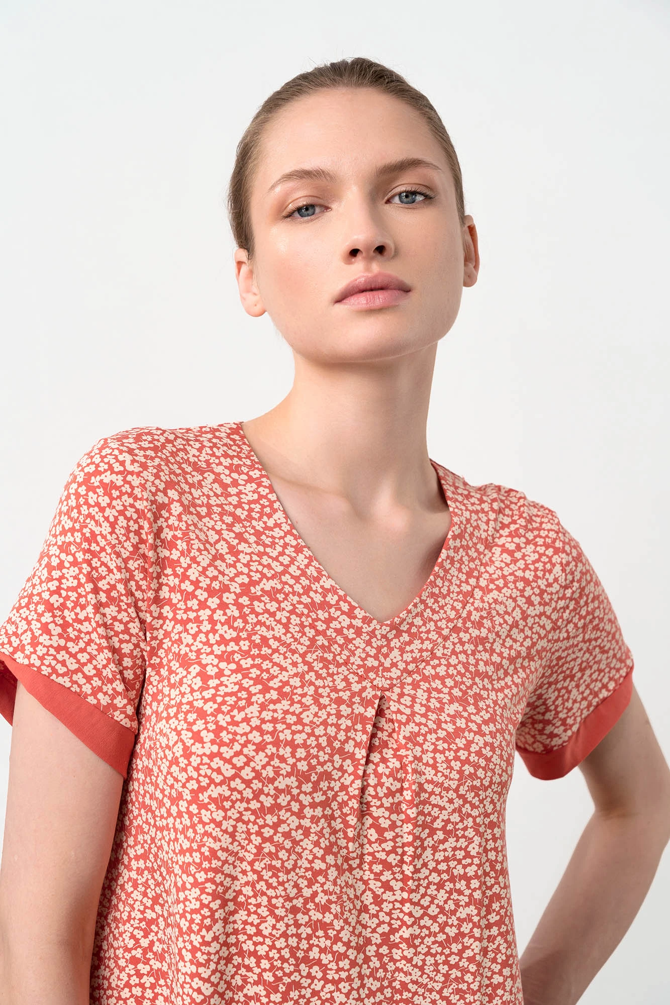 Νυχτικό με Κοντό Μανίκι