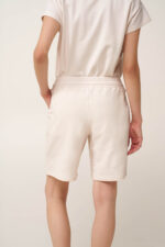 Γυναικεία Μονόχρωμη Βαμβακερή Βερμούδα - Image 3