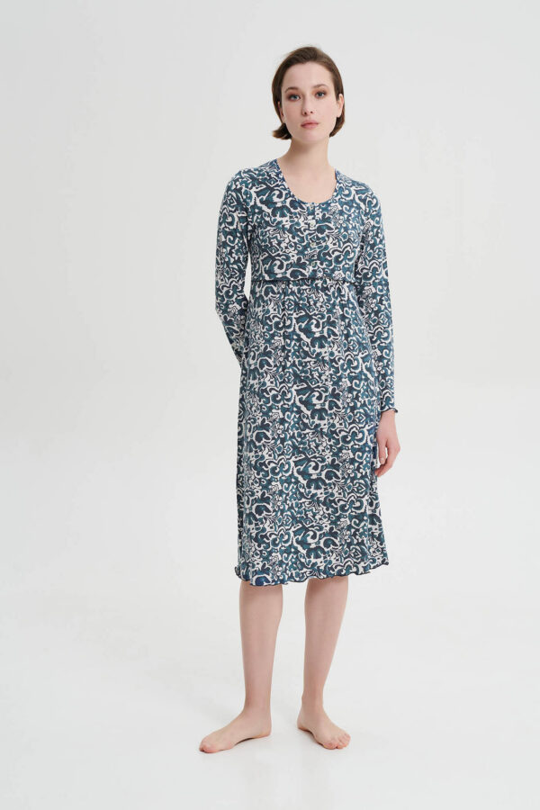 Νυχτικό με Μακρύ Μανίκι