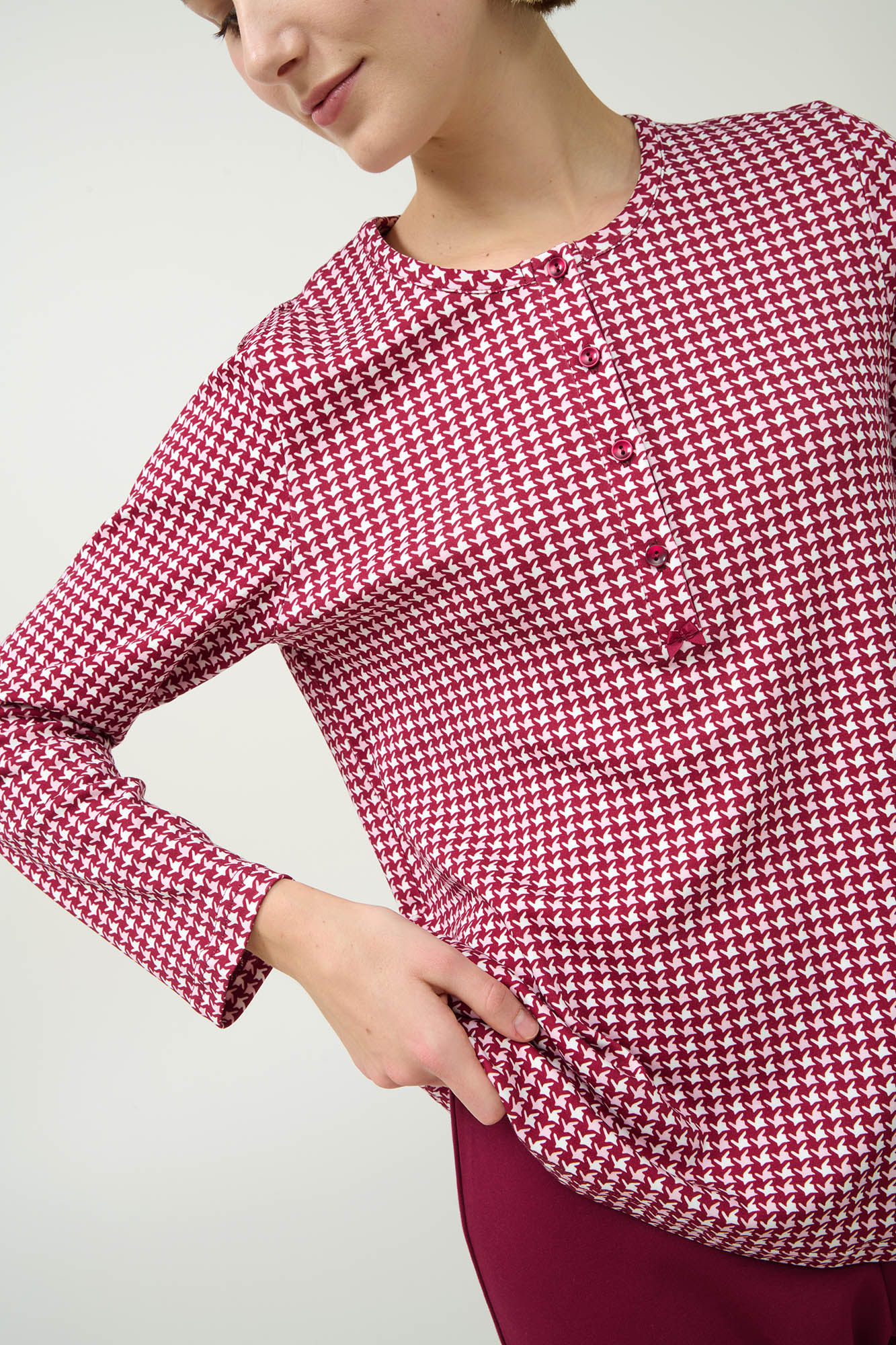 Βαμβακερή Γυναικεία Πυτζάμα με Πατιλέτα