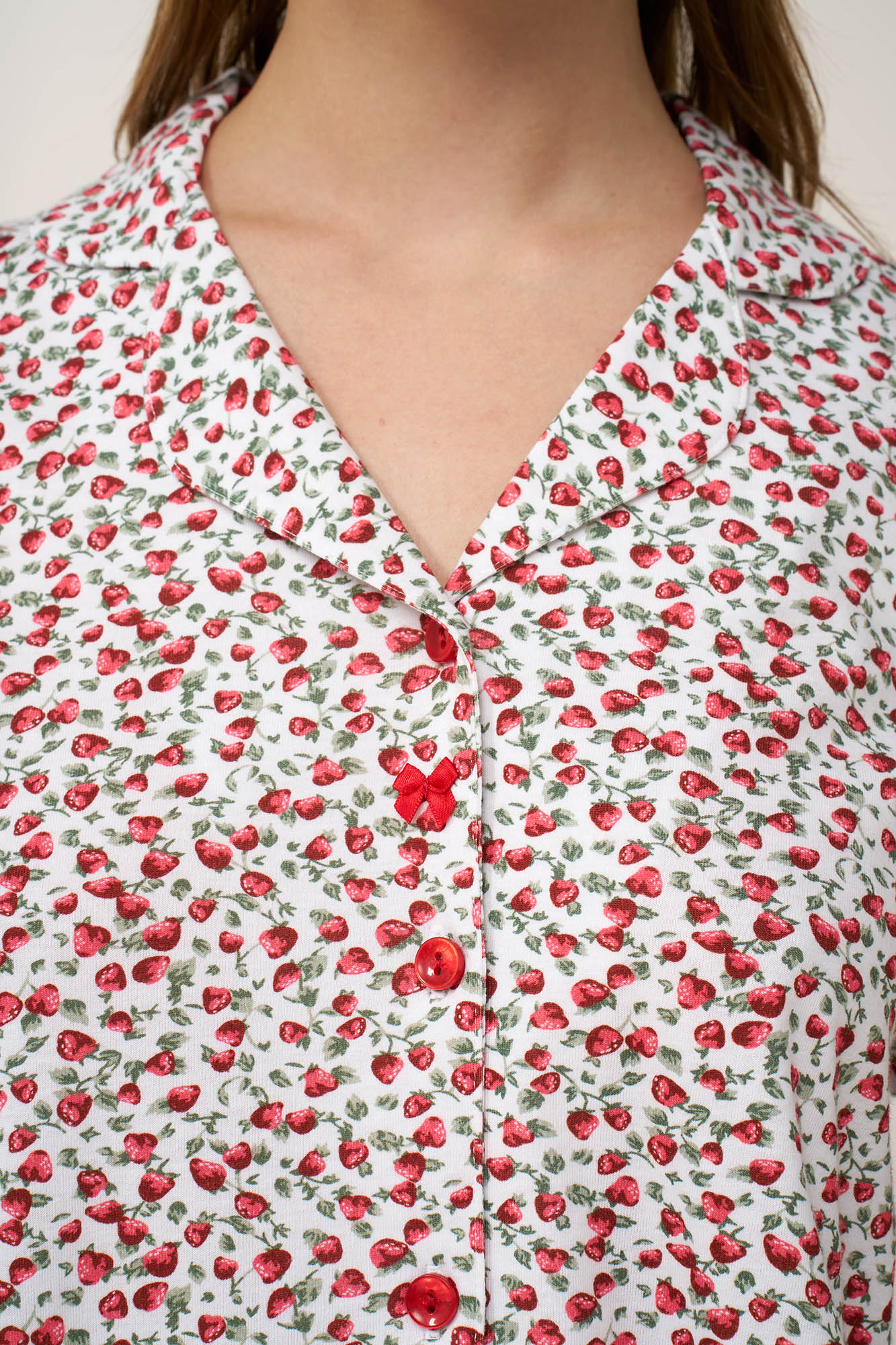 Βαμβακερή Γυναικεία Κουμπωτή Πυτζάμα