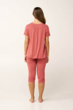 Γυναικεία Πυτζάμα Micromodal με Σούρες - Image 3