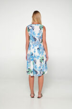 Φλοράλ Αμάνικο Φόρεμα - Image 3