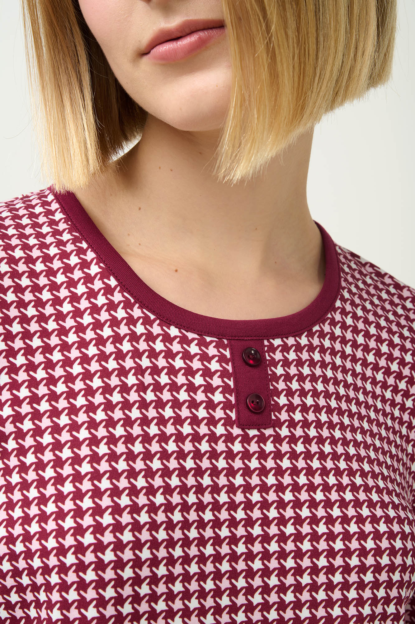 Βαμβακερό Νυχτικό Pied de Poule