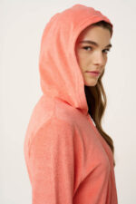 Frottee Φόρεμα Παραλίας με Κουκούλα - Image 3