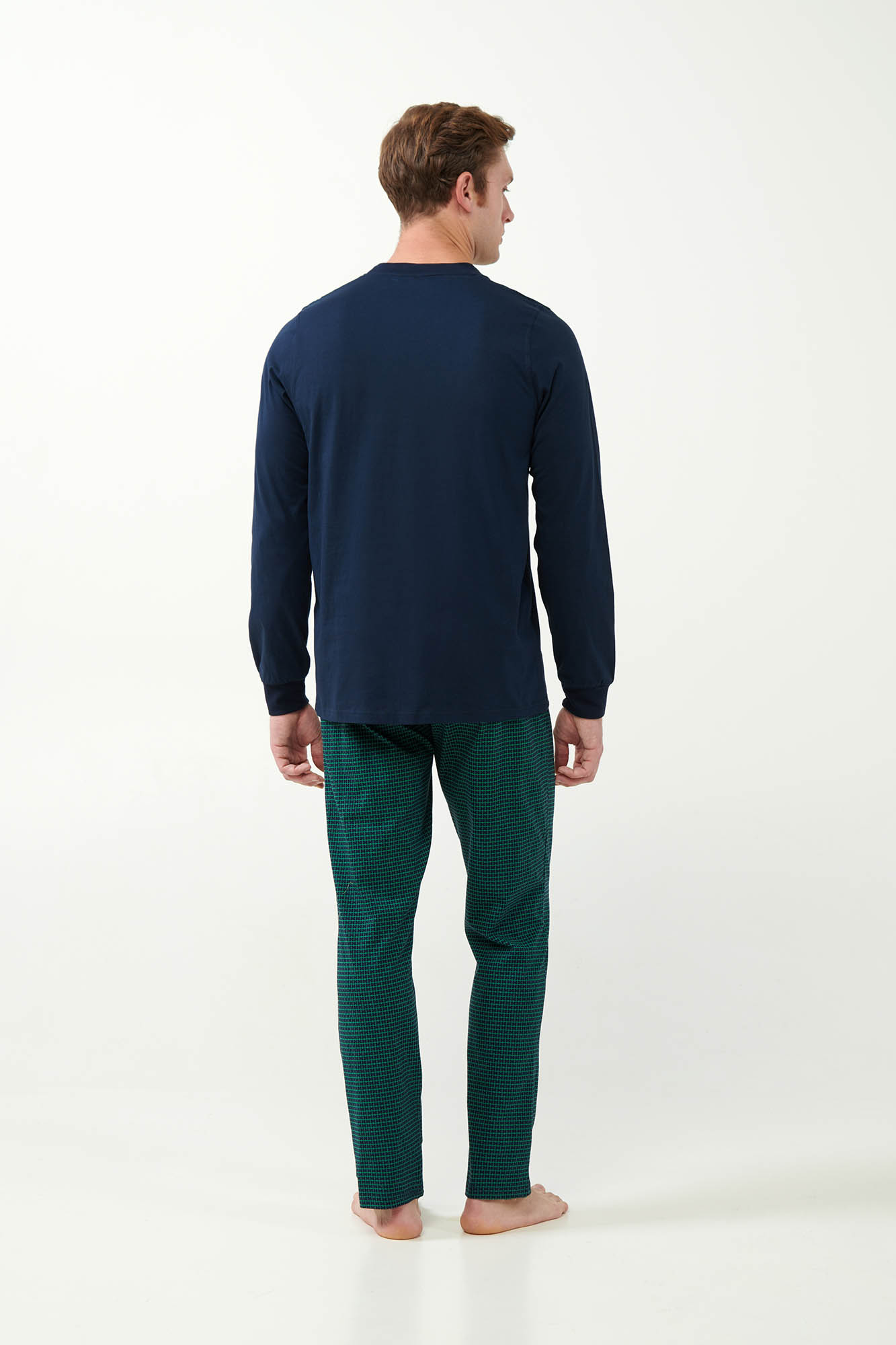 Πυτζάμα Jersey με Γεωμετρικό Μοτίβο