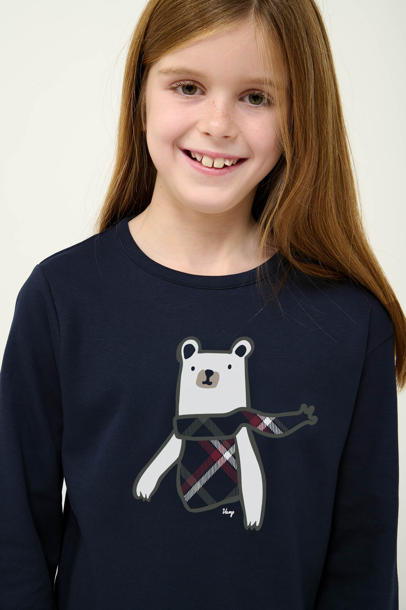 3_0800606117 Παιδική Βαμβακερή Πυτζάμα με Μανσέτες