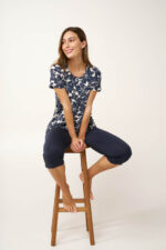 Γυναικεία Πυτζάμα Micromodal με Πατιλέτα - Image 3