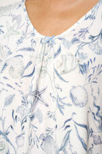 Micromodal Νυχτικό με Σούρες - Image 3