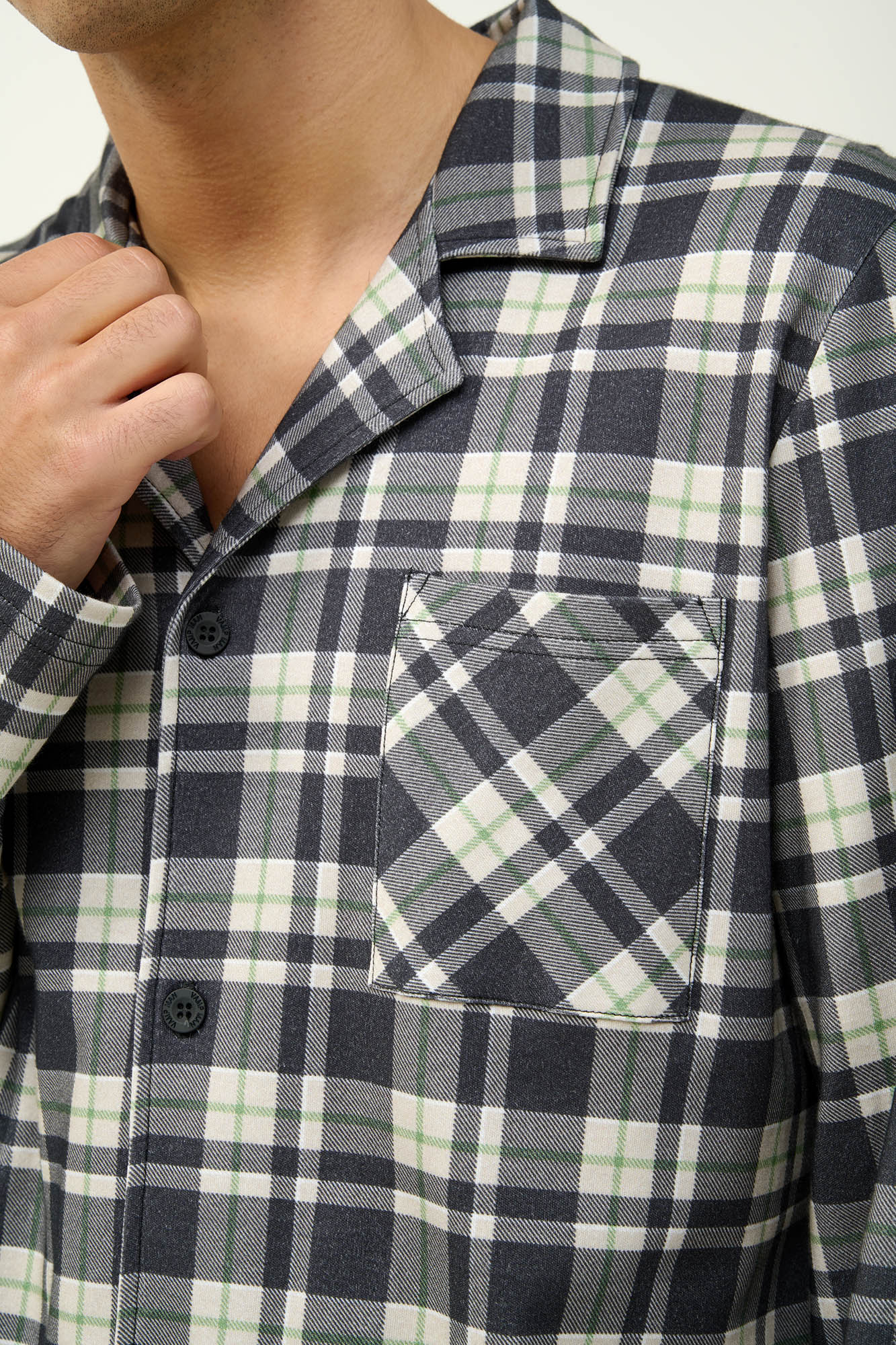 Ανδρική Βαμβακερή Κουμπωτή Πυτζάμα