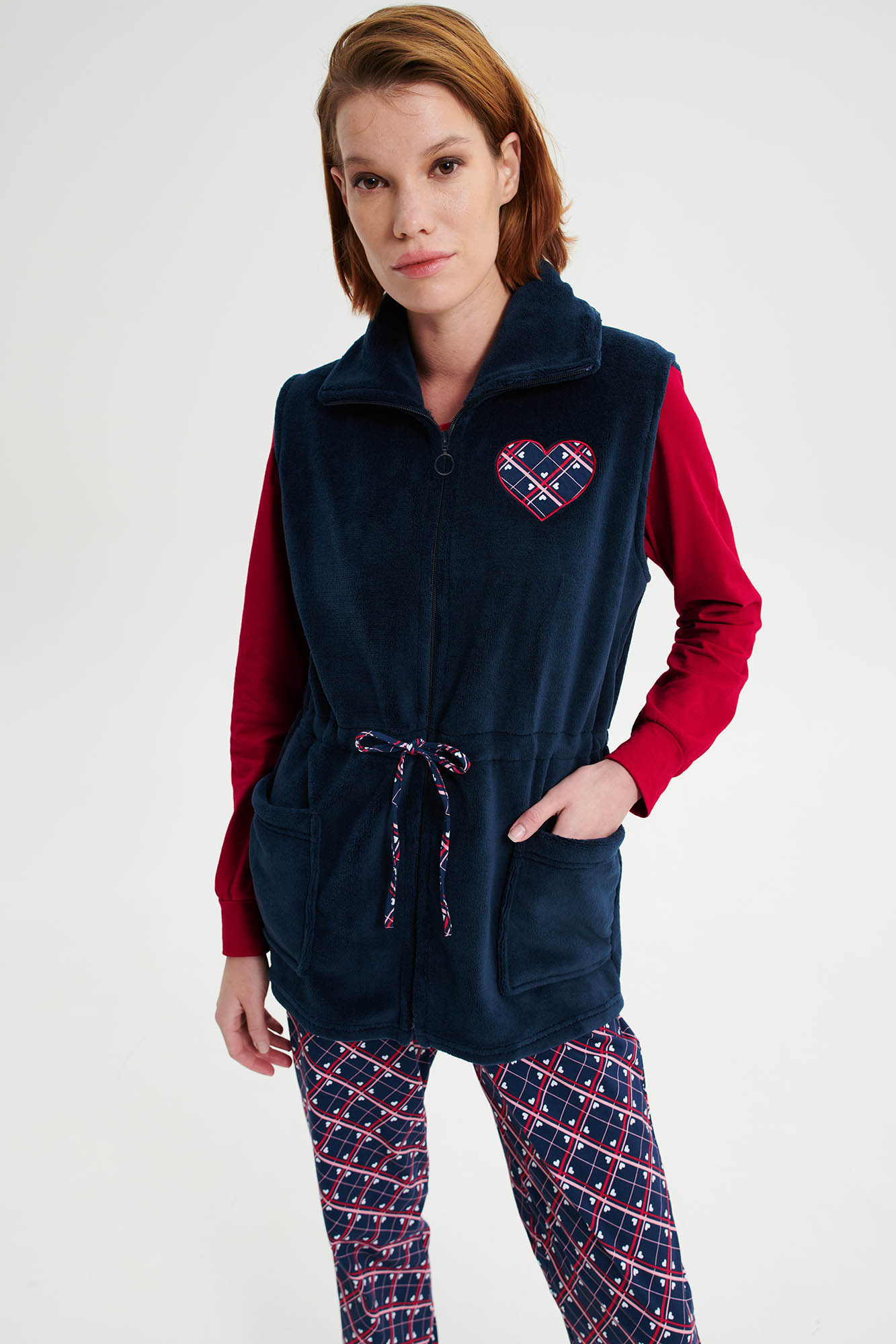 Σετ Πυτζάμα με Γιλέκο