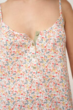 Βαμβακερό Νυχτικό με Τιράντες - Image 3