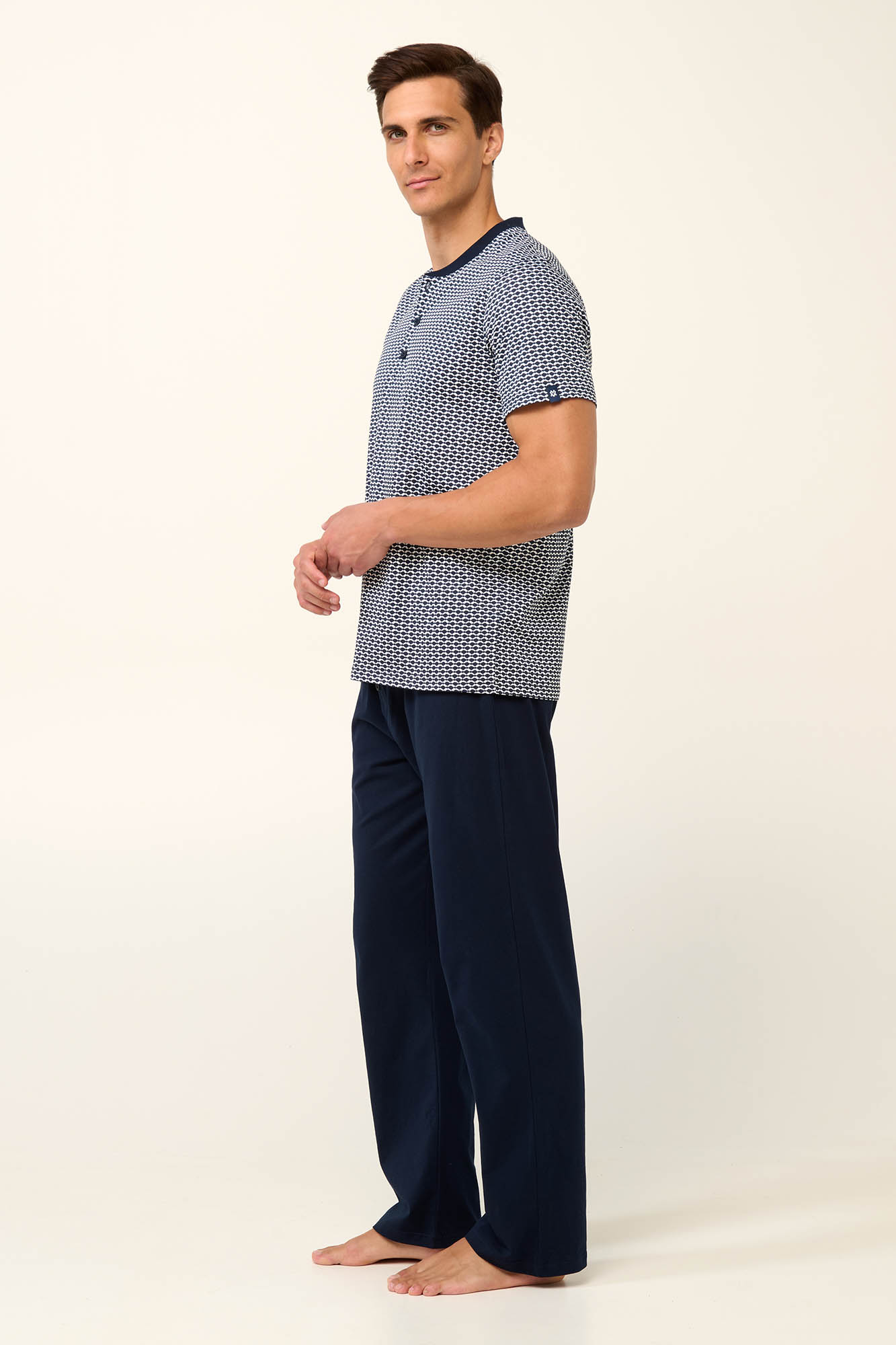 Βαμβακερό Ανδρικό Σετ Τριών Τεμαχιων