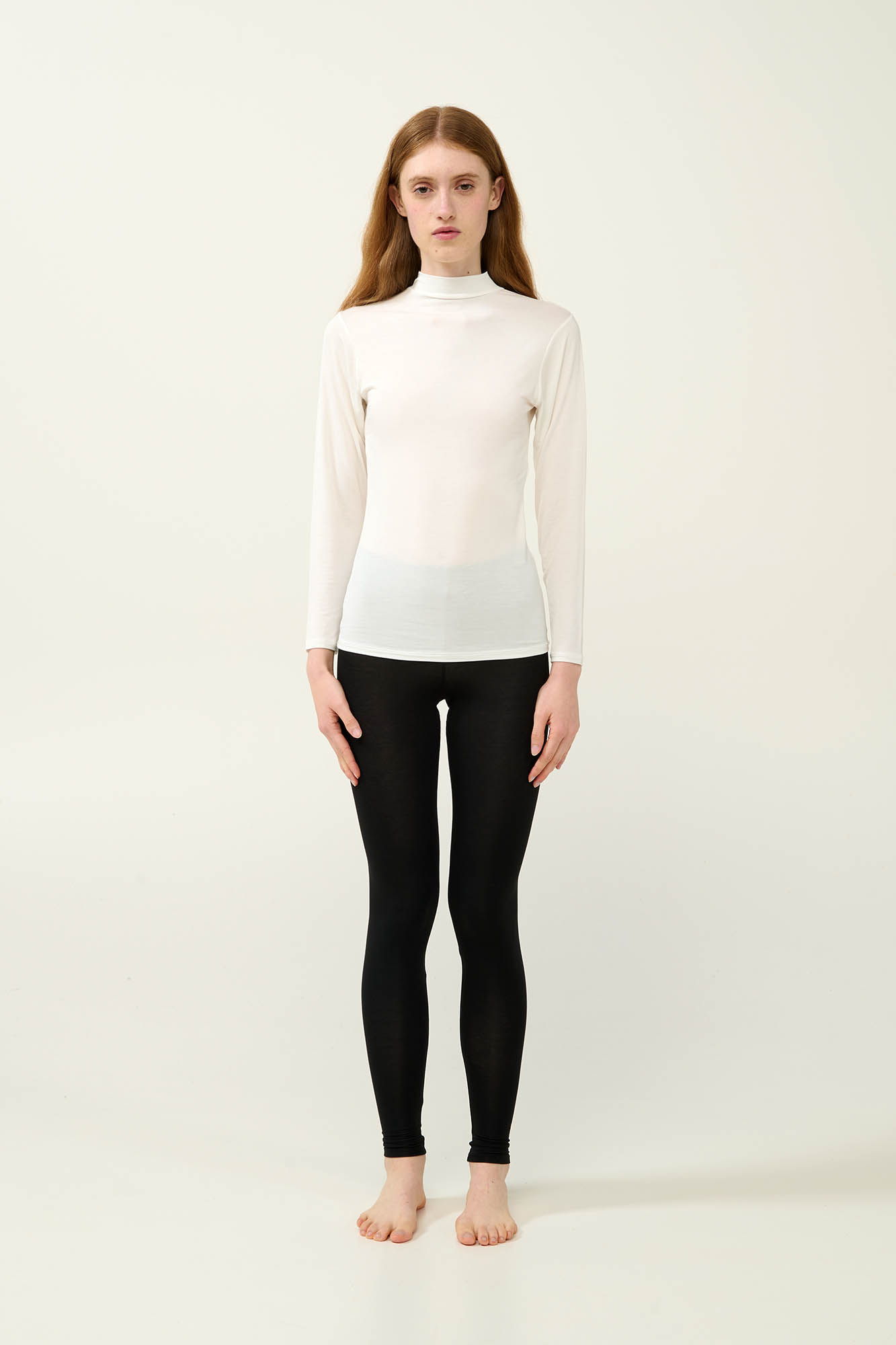 Γυναικείο Φανελάκι με Ψηλή Λαιμόκοψη