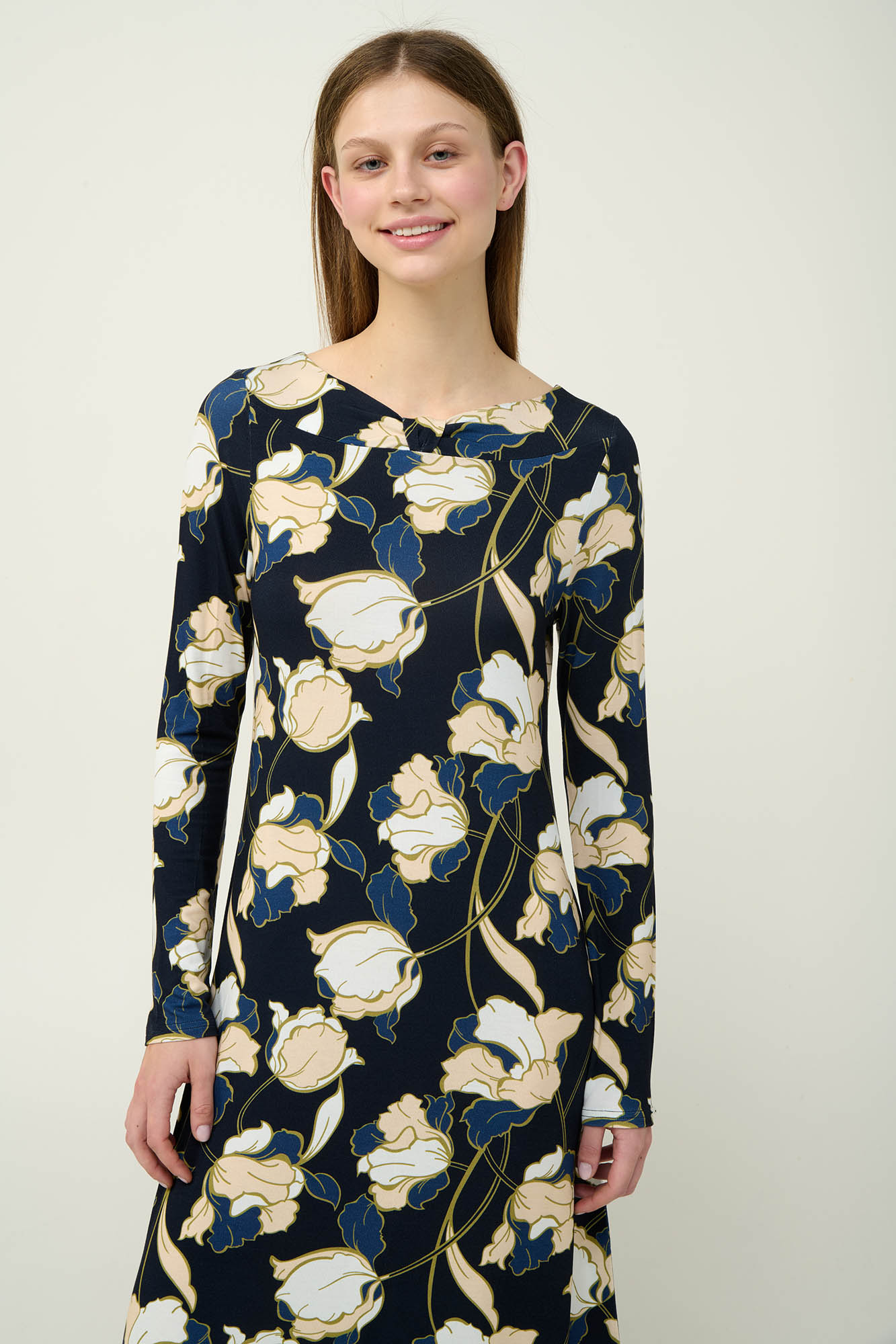 Γυναικείο Φλοράλ Νυχτικό Viscose