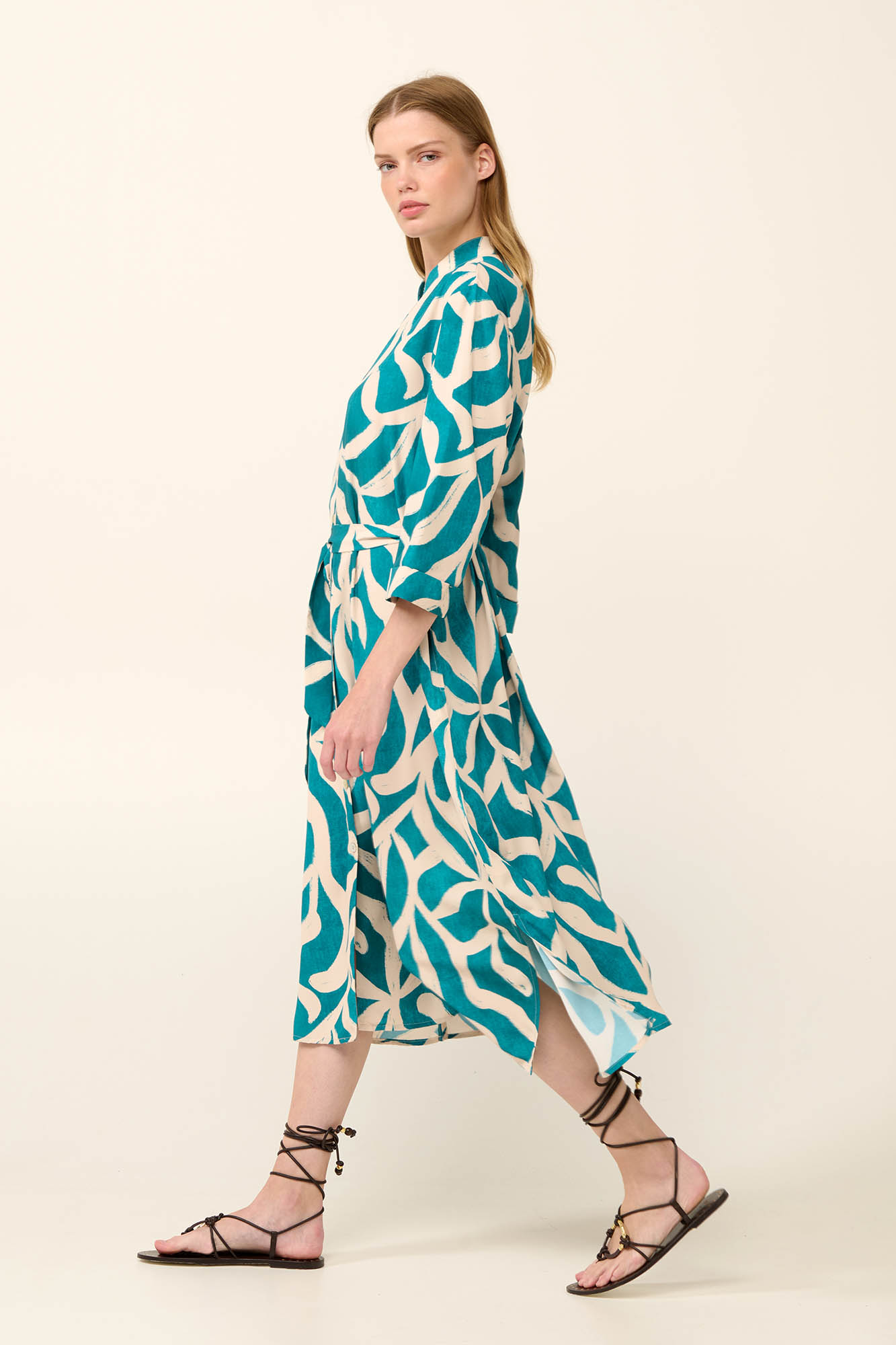 Καλοκαιρινό Φλοράλ Φόρεμα από Ποπλίνα