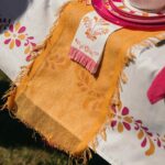 Beauty Home Ράννερ με ξέφτια – πορτοκαλί 30 cm x 3 m - Image 4