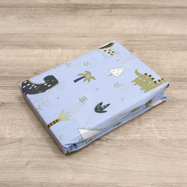 LINO BEBE ΣΕΤ ΣΕΝΤΟΝΙΑ DINO FOREST PETROL 120X180