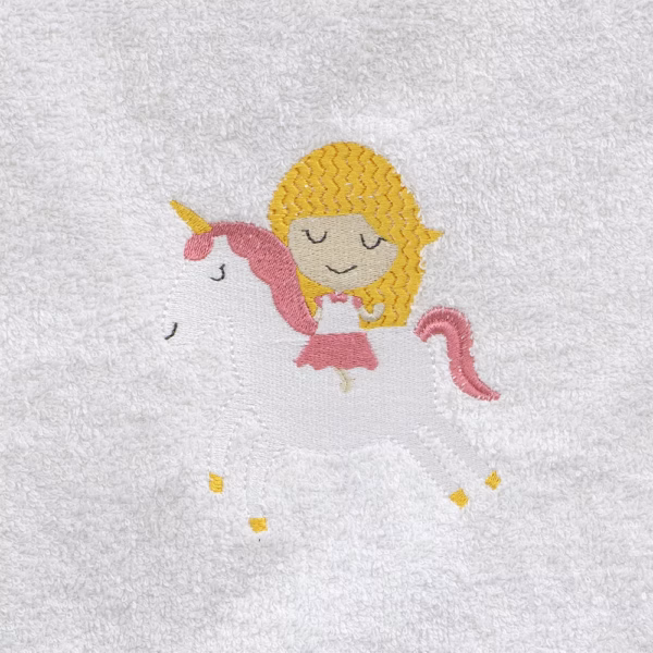 LINO Σετ Πετσέτες Παιδικές 2 τμχ (50x90,70x140) Corno Λευκό