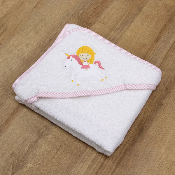 LINO Κάπα Βρεφική (75χx75) Corno Λευκό