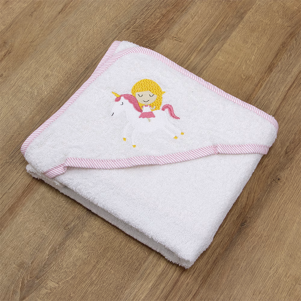 LINO Κάπα Βρεφική (75χx75) Corno Λευκό