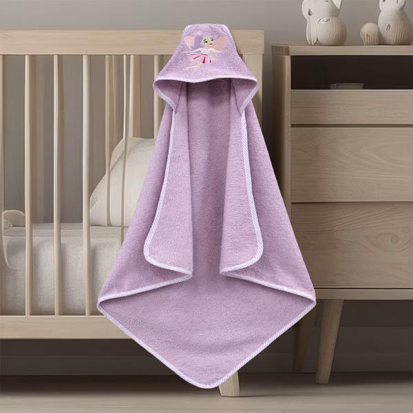 LINO Κάπα Βρεφική (75x75) Hada Λιλά