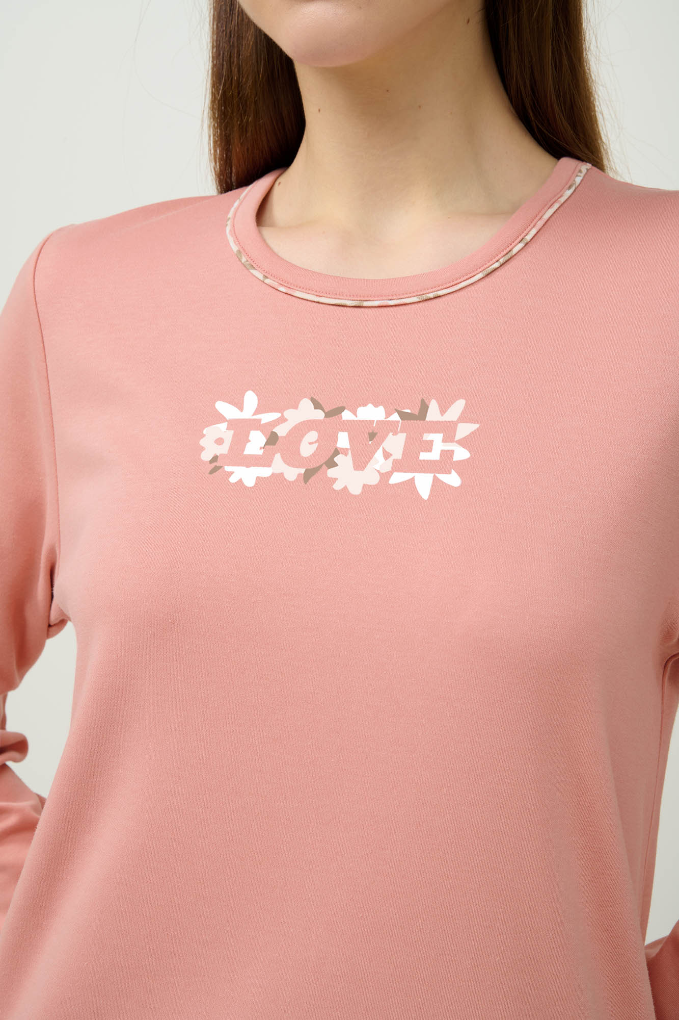 Χειμερινό Γυναικείο Βαμβακερό Νυχτικό